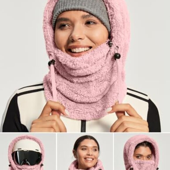 Windproof Fleece Ski Mask Balaclava Unisex Winter Face Hood main image 6